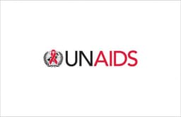 UNAIDS Joint United Nations Programme on HIV/AIDS logo, UN agency and strategic MIC partner for the HIV response and public health policy